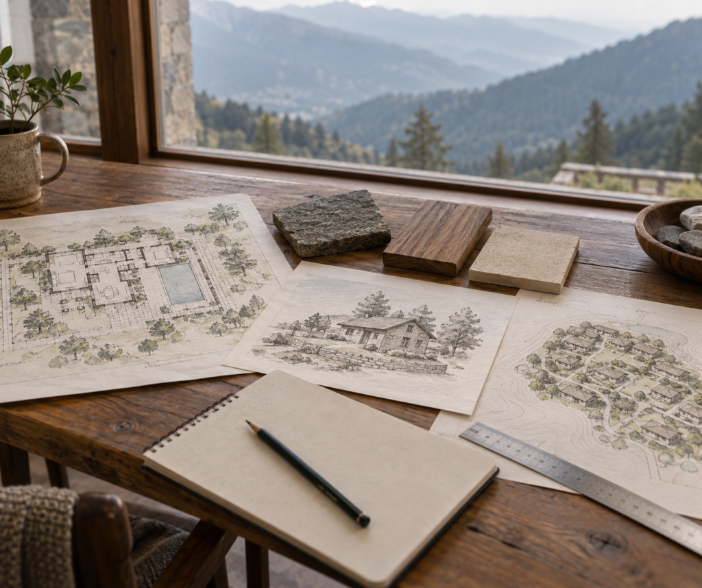 Comparing villa, cottage and managed residence options for a second home